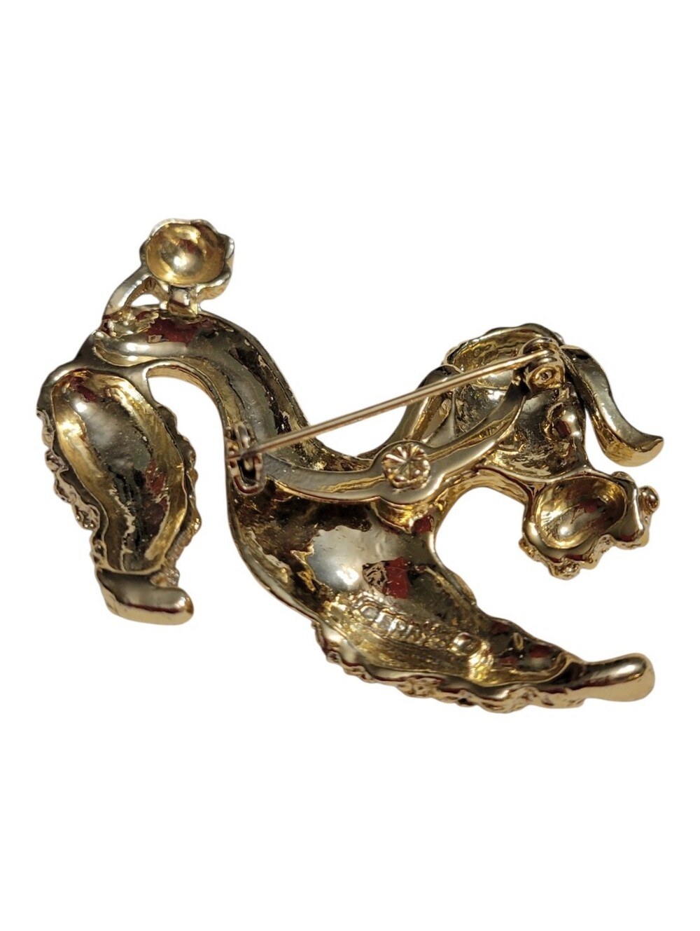 Vintage Poodle Brooch Marked Gerry's - Picture 6 of 7